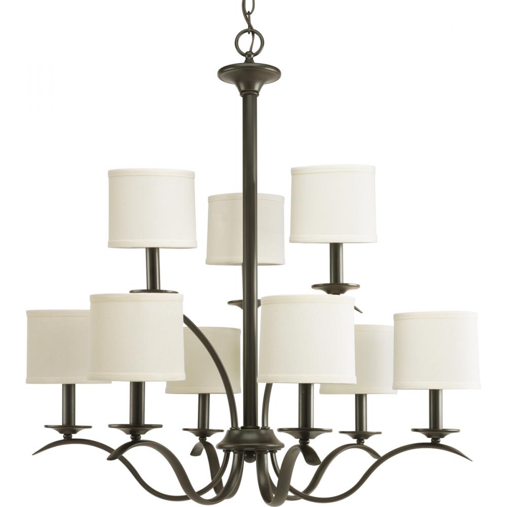 P4638-20 9-60W CAND CHANDELIER
