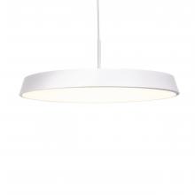 Russell Lighting PD2641/WH - Leeds - LED 20" Pendant in White