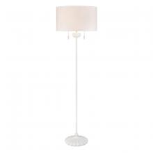 ELK Home H0019-9608 - Liliaceae 63'' High 2-Light Floor Lamp - White