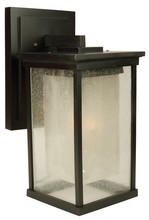 Craftmade Z3724-OBO - Riviera 1 Light Large Outdoor Wall Lantern in Oiled Bronze Outdoor